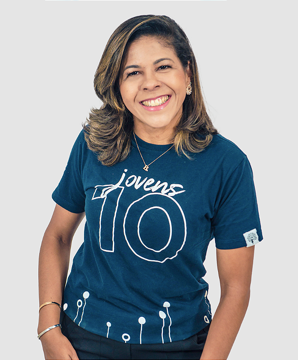 Camiseta Feminina - Jovens Republicanos Azul