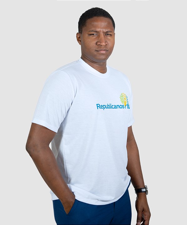 Camiseta Fresh Branca Republicanos10 - Masculina