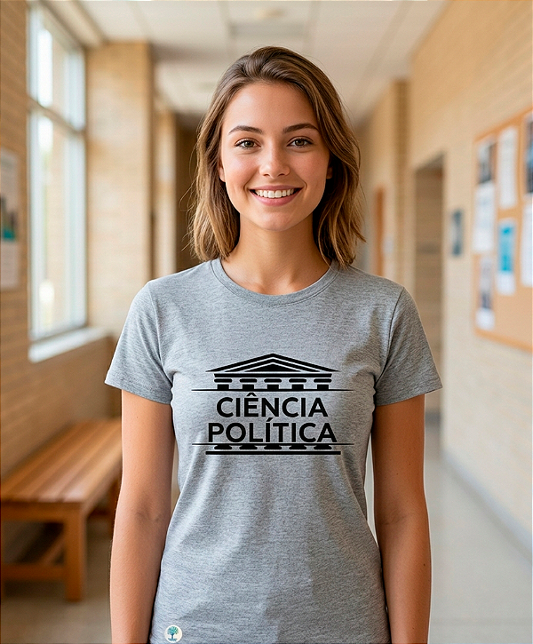 Camisa Ciência Política Feminina
