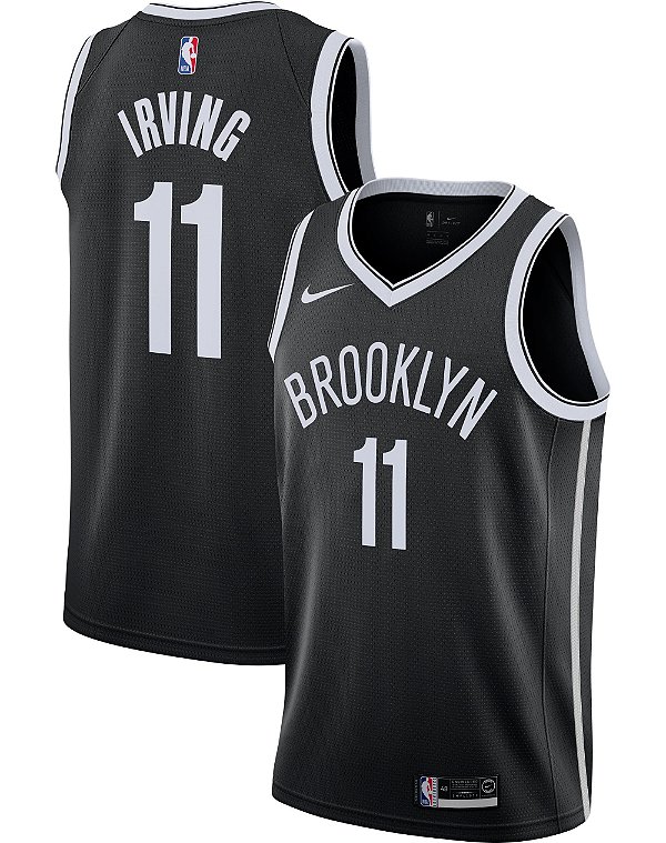 Camisa NBA Brooklyn Nets Preta Nº11 IRVING - Baskethouse