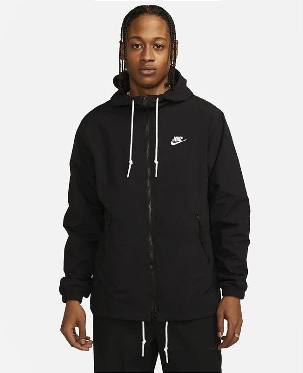 NIKE ジャケット Jaqueta Nike Woven Full Zip Preta - Mstock Store