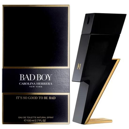 Perfume Carolina Hererra Bad Boy Eau de Toilette Masculino 100ML