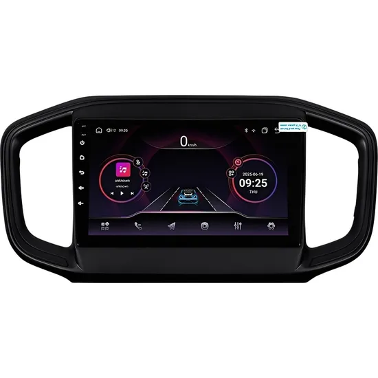Autoradio para Fiat Strada 2020/24 Hetzer H-Pro 4G 9" + Bluetooth + Câmera de Ré - Preto