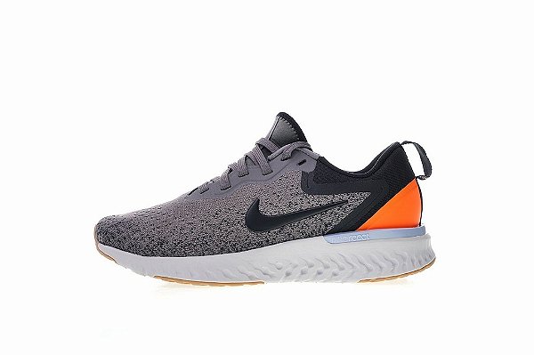 nike cinza e laranja feminino