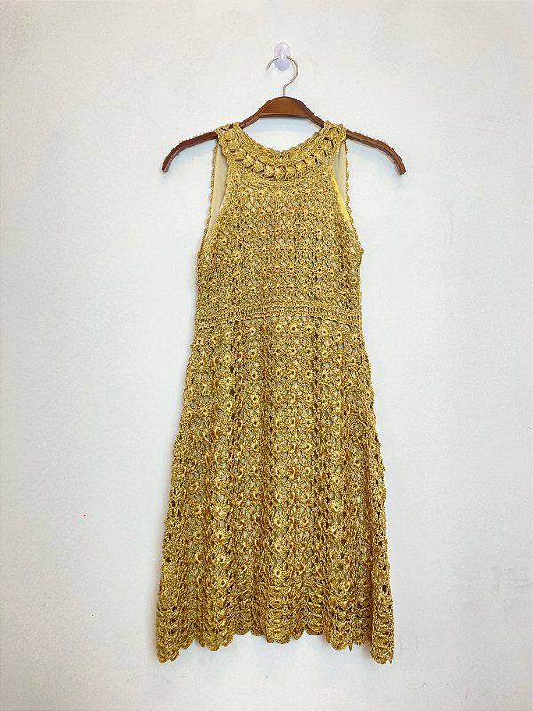 Vestido Vintage de Tricôt Diane Von Furstenberg (P)