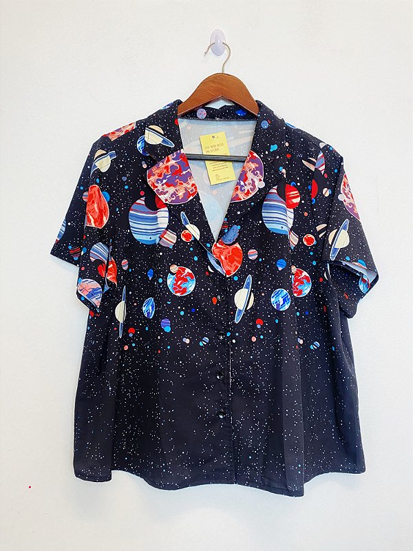 Camisa Estampada Sistema Solar (XL)