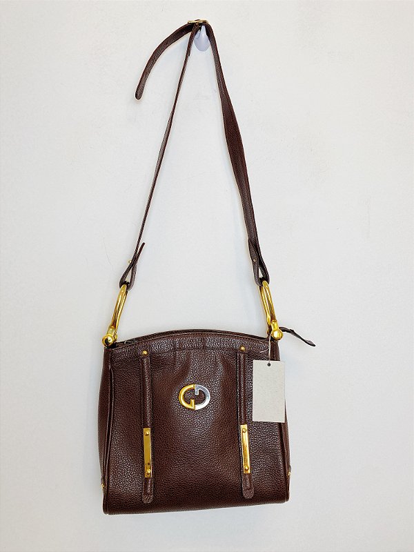 Bolsa Tiracolo Vintage de Couro