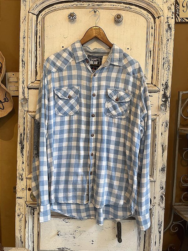 Camisa Xadrez BlueSteel (G)