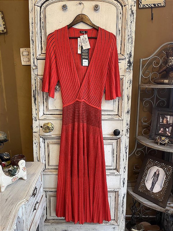 Vestido Longo com Lurex Gig (PP)