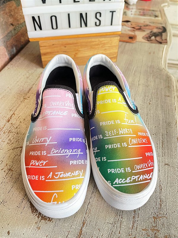 Tênis Vans Slip-on Pride (37)