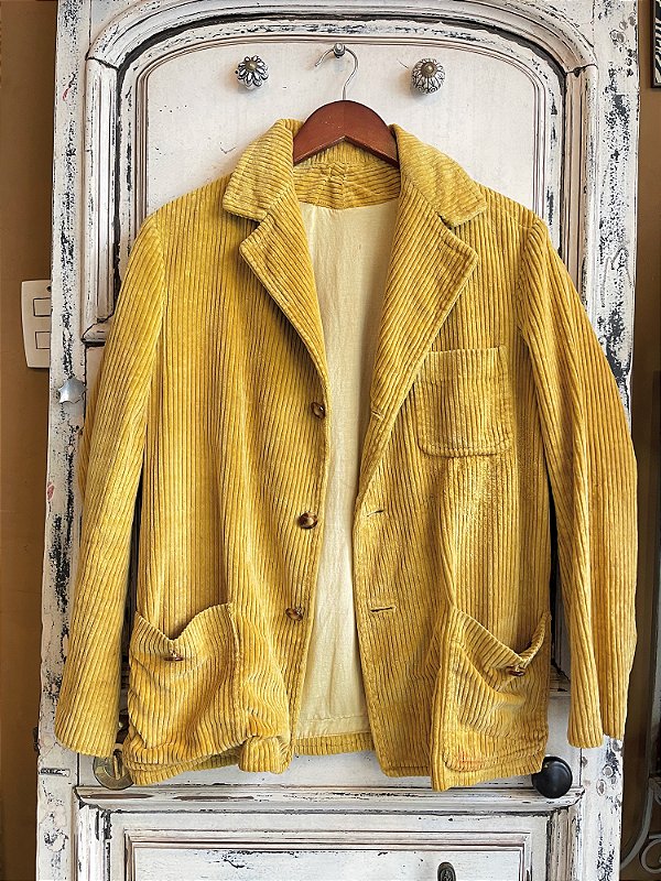 Blazer Vintage Veludo Cotelê