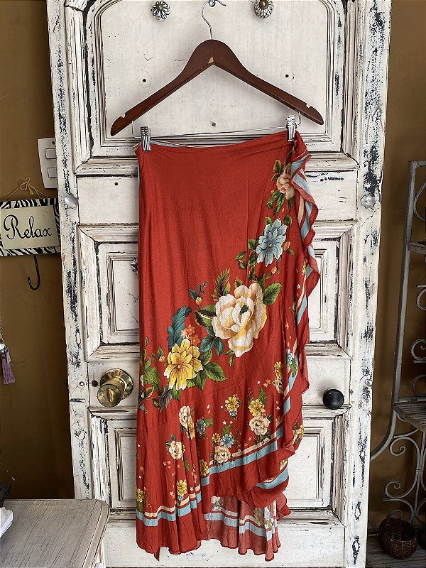 Saia laranja Farm (M)