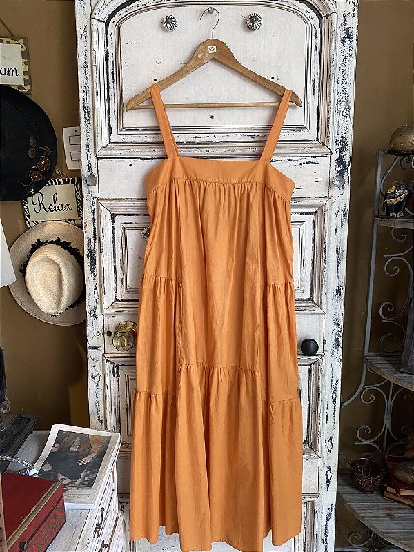 Vestido laranja Dzarm (P)