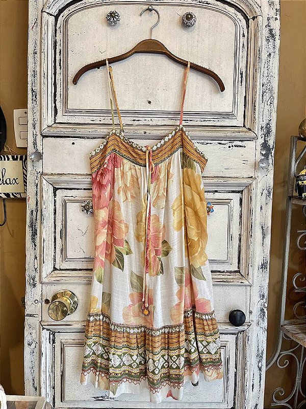 Vestido Curto Estampado Farm (M)