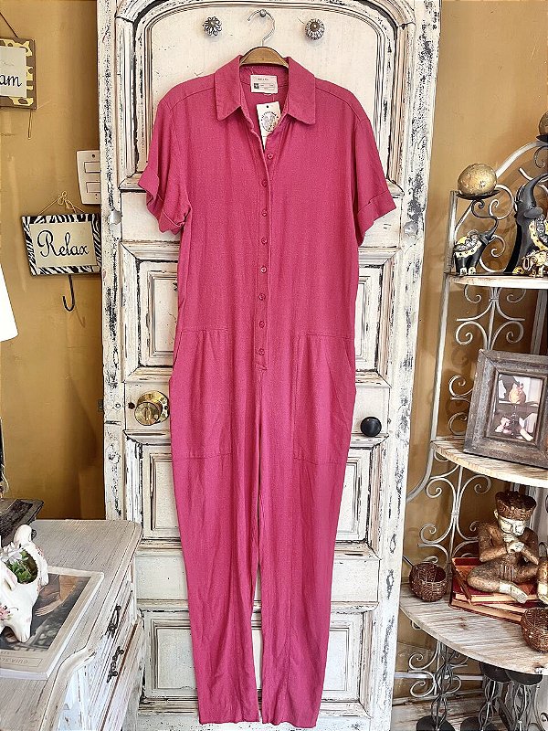 Macacão Linho Mai & Mai (M)