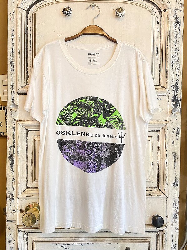 Camiseta Branca Osklen (M)