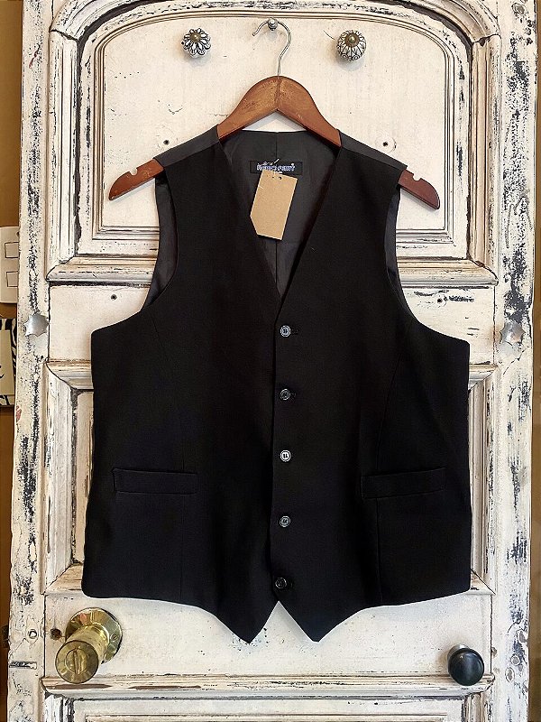 Colete Preto de Alfaiataria (G)