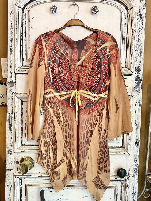 Blusa Bata Étnica (M)