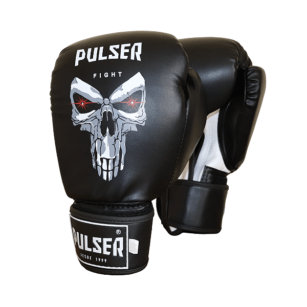 Luva de Muay Thai | Boxe - Pulser "Caveira New" 14oz