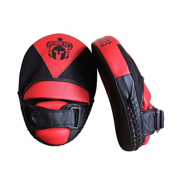 Manopla Longa Profissional Couro Muay Thai | Kickboxing - Romano Sports