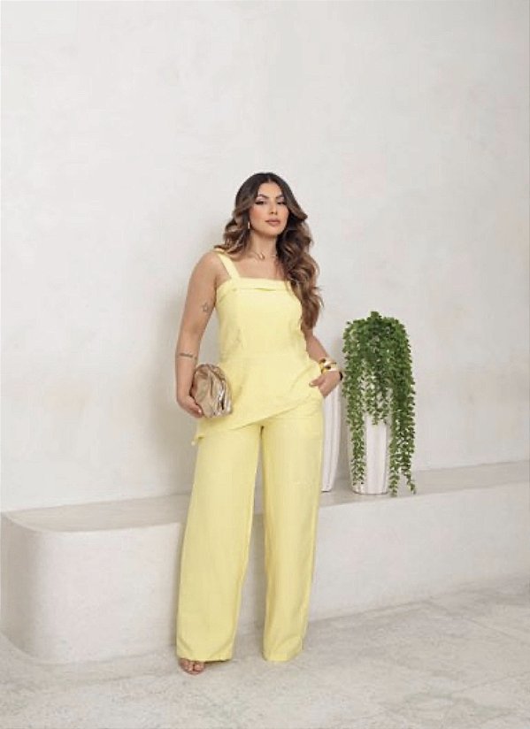 Conjunto Felícia Amarelo