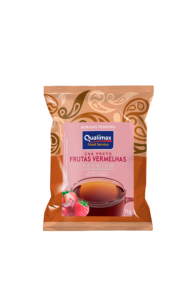 Chá Preto Premium Frutas vermelhas QUALIMAX 01 kg