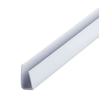 Rodaforro De Pvc Tipo U 6M Branco