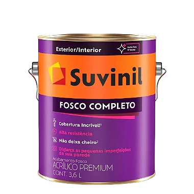 Acrílico Fosco 3,6L Branco Neve Suvinil