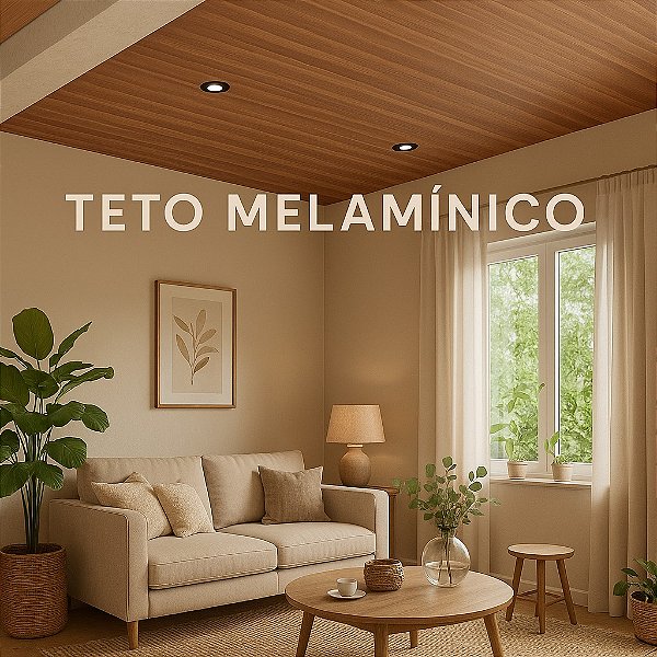Forro Melamínico 8mm x 250mm