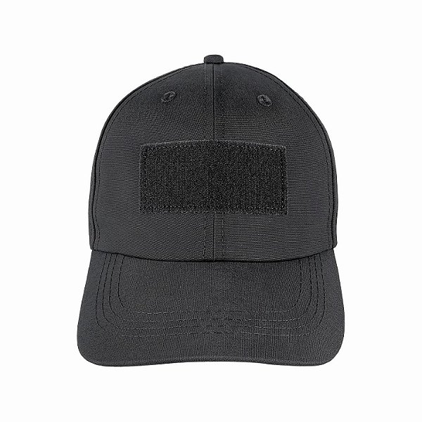 Boné Preto Em Rip Stop - General Coldres