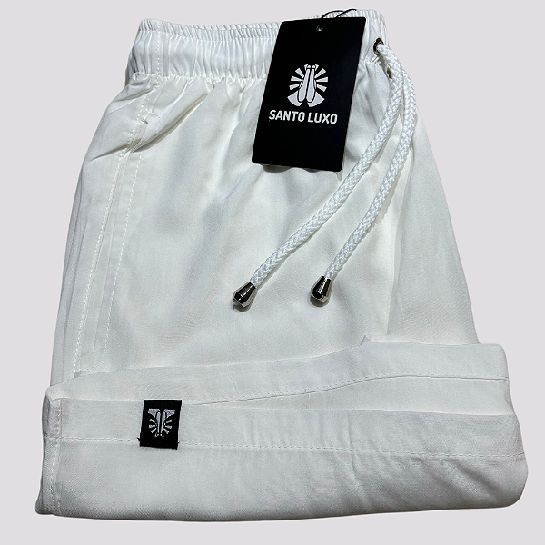 Shorts Viscose Offwhite