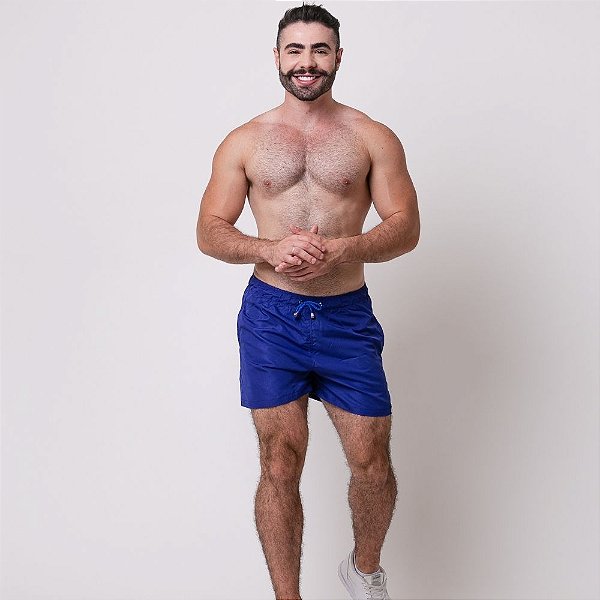 Shorts Tactel Azul