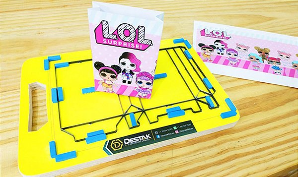 Molde corte sacolinha surpresa