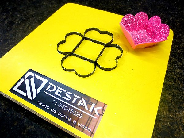 Forminha de doces coração