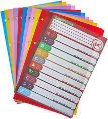 Jogo C/10 Divisoria Pvc Sortido - Dac