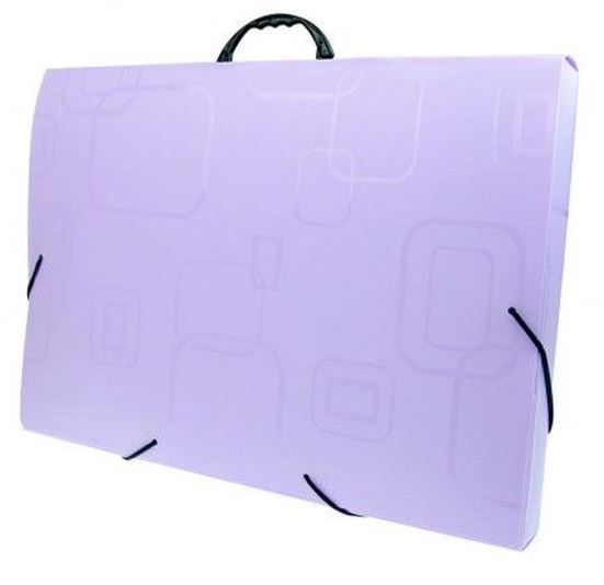 Maleta A3 Dellofine Roxo - Dello