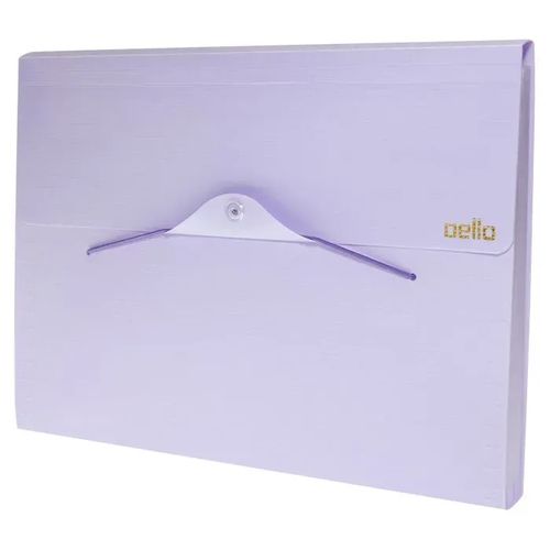 Pasta Sanf A4 Linho Serena 12dv Pastel Lilas-dello