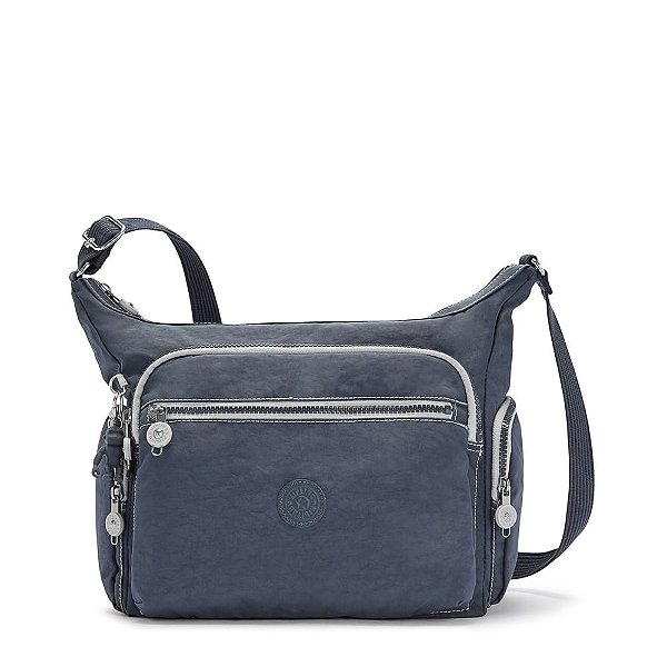 Bolsa Transversal Gabbie Grey Slate - Kipling