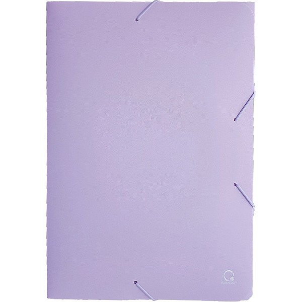 Pasta Pp Aba Elas A4 2cm Dorso Lilas P - Plascony