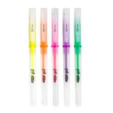 Caneta Esf 1,0mm Gel Fluorescente Sortido - Brw