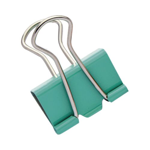 Binder Clips 25mm C/7 Verde - Molin