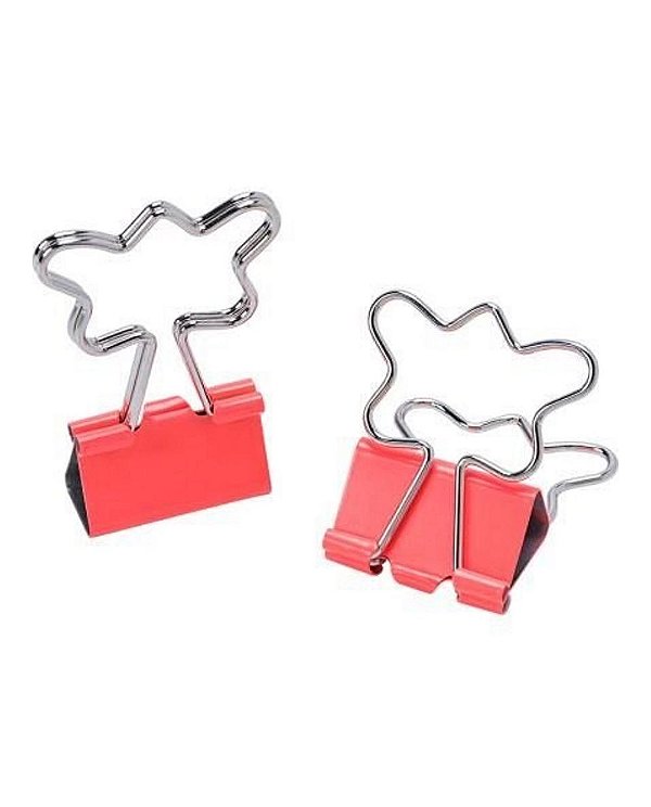Binder Clips 25mm C/4 Love Borboleta - Molin