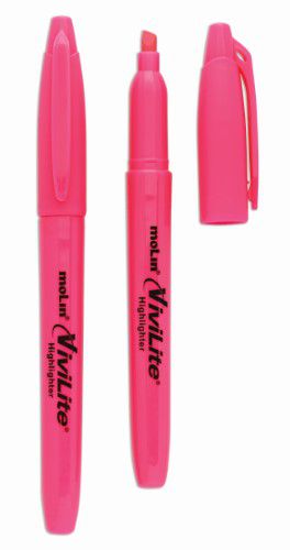 Marcador Fluor Rosa - Molin