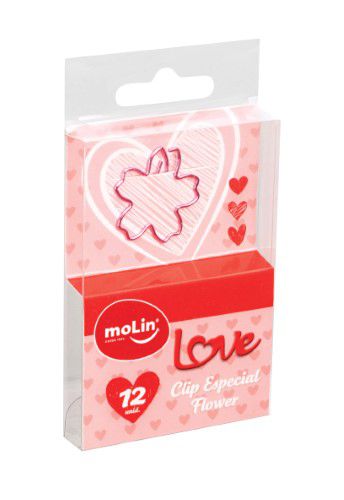 Clip Especial C/12 Love Flowers - Molin