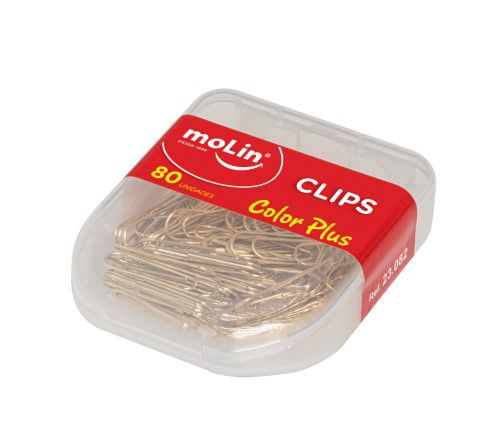 Clips 28mm C/8 Ouro - Molin