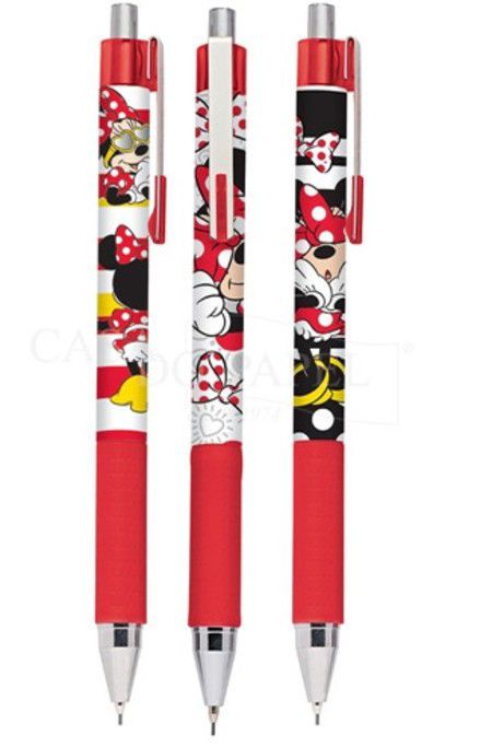 Lapiseira 0,7mm Clip Especial Minnie - Molin