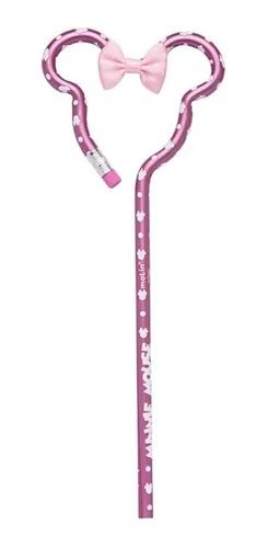 Lapis Preto Hb C/borracha Face Minnie - Molin