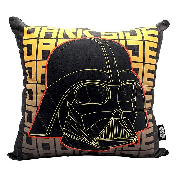 Almofada 40x40cm Fibra Veludo Darth Geometr - Zona