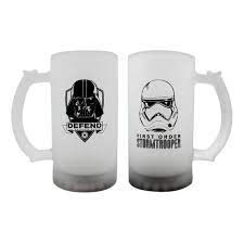 Kit C/2 Caneca Chopp 450ml Star Wars - Zona