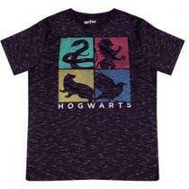 Camiseta Hogwarts Casas Tamanho M - Zona